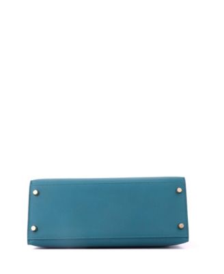 Kelly 28 Handbag Green Epsom with Gold Hardware