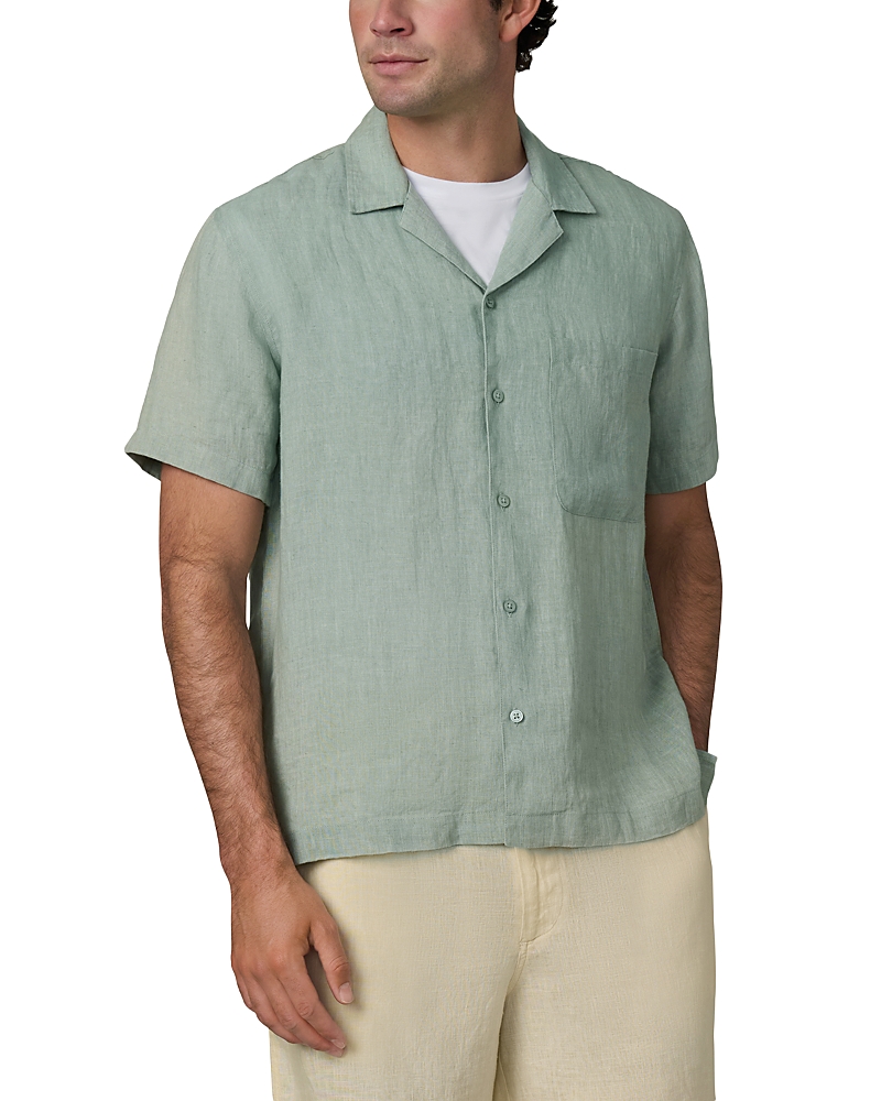 Joe's Jeans Linen Short Sleeve Camp Shirt