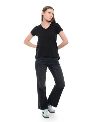 Short Sleeve Shrunken Boyfriend Tee