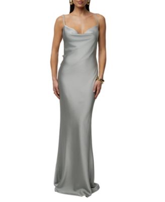  Down The Aisle Satin Gown