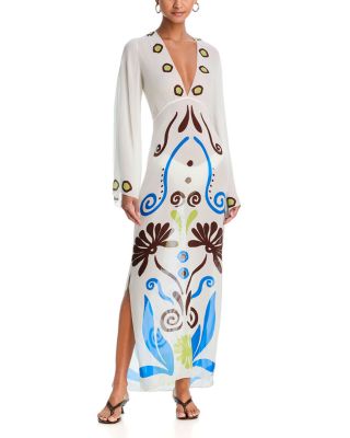 Aysha Swim Cover-Up Kaftan