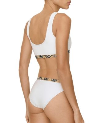 Check Trim Bikini Briefs