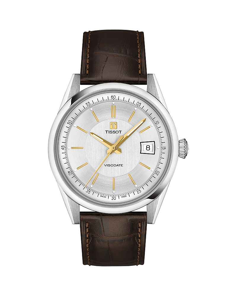 Tissot Visodate Watch, 39mm · OS