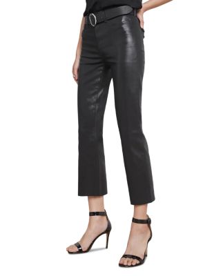Kendra High Rise Cropped Flared Jeans in Driftwood