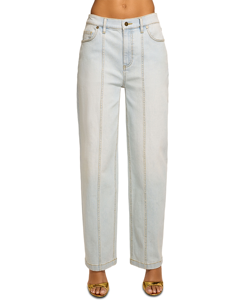 Ramy Brook Nadia High Rise Ankle Jeans in Bleach Wash