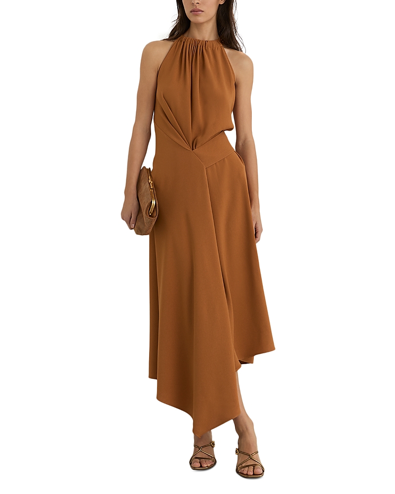 Reiss Maeve Draped Dress
