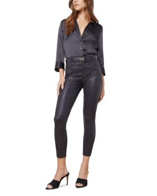 Margot Skinny Jeans in Black Coated