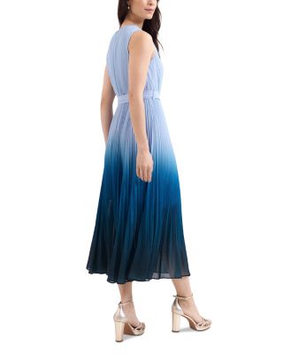 Mira Blue Ombr&eacute; Sleeveless Dress