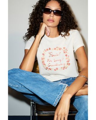 1950's Florals Boxy Tee