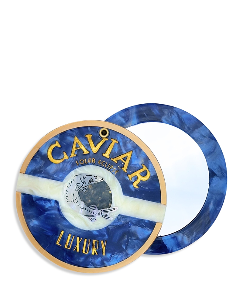 solar eclipse Compact Mirror - Caviar