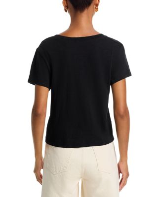 Elisha V Neck Short Sleeve Top