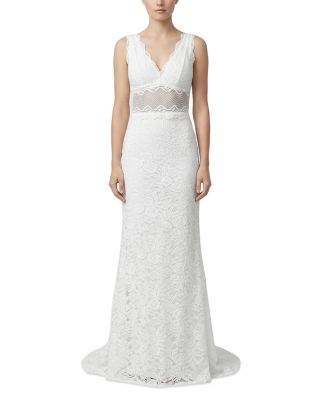 Perfect Plunge Lace Maxi Dress