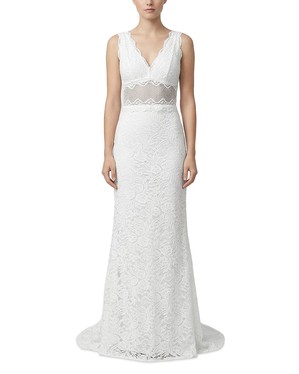 Nightcap Perfect Plunge Lace Maxi Dress