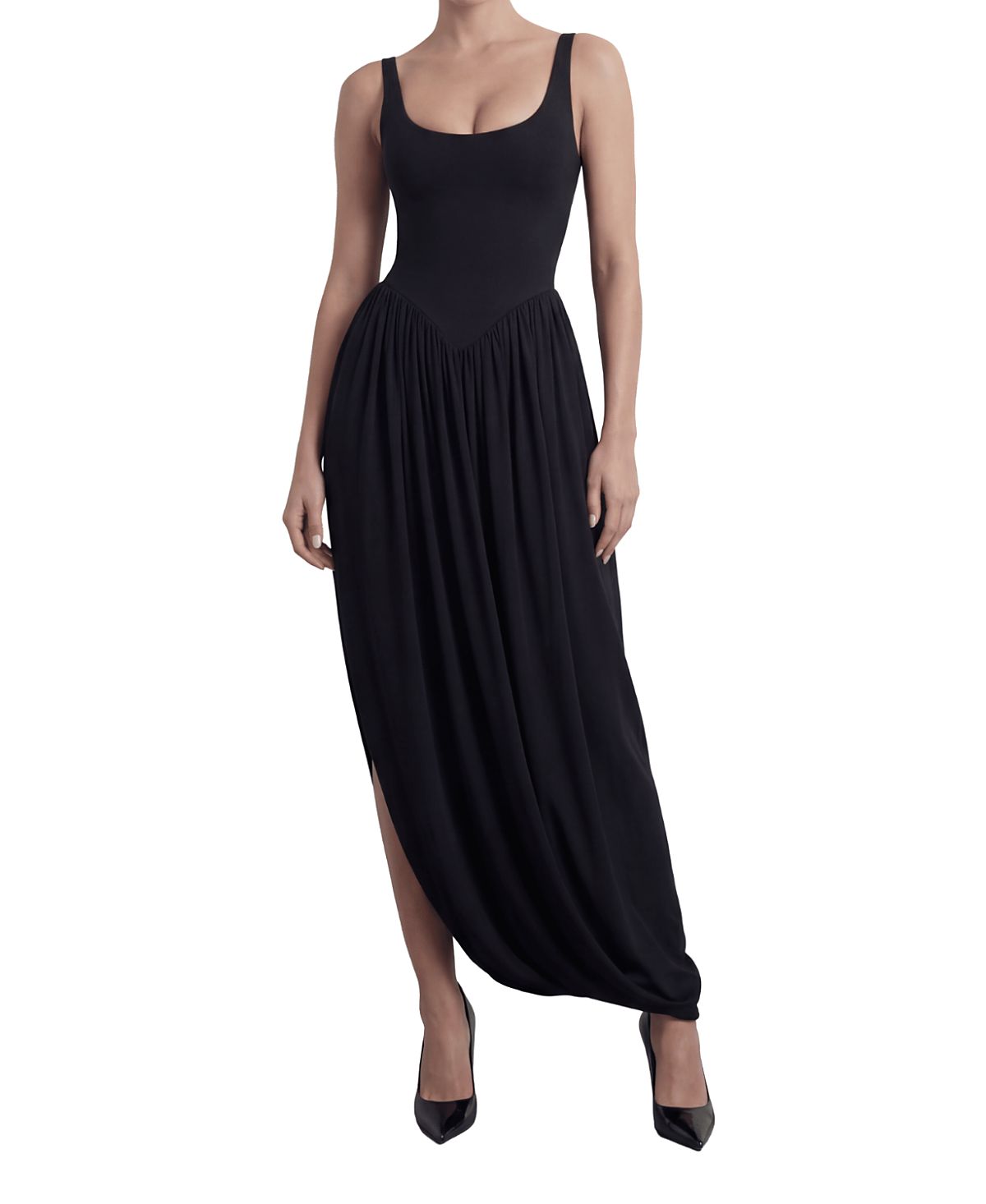 Heiress Beverly Hills The Sculpt Drape Maxi Dress