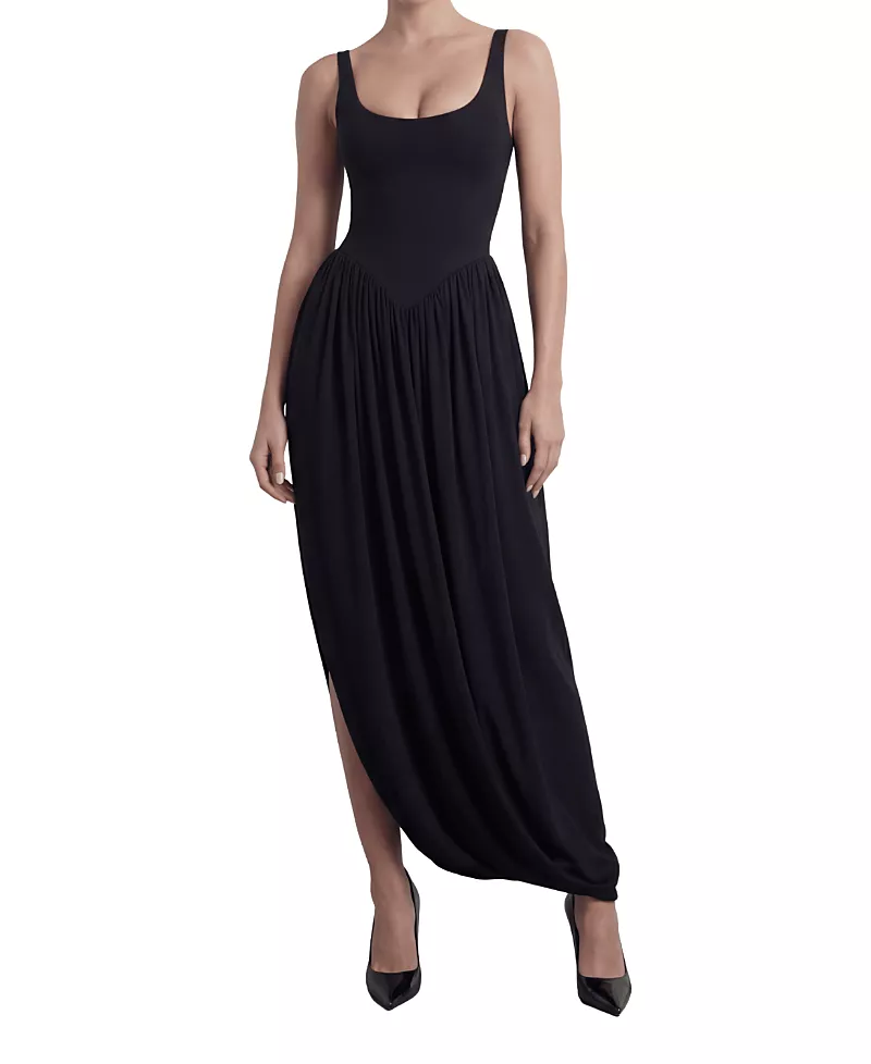 Heiress Beverly Hills The Sculpt Drape Maxi Dress