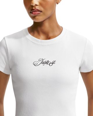 Sportswear Women's Ribbed Cropped Tee