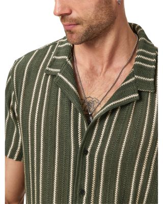 Elias Short Sleeve Vertical Texture Shirt