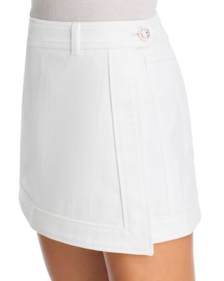 White Denim Larsa Skort