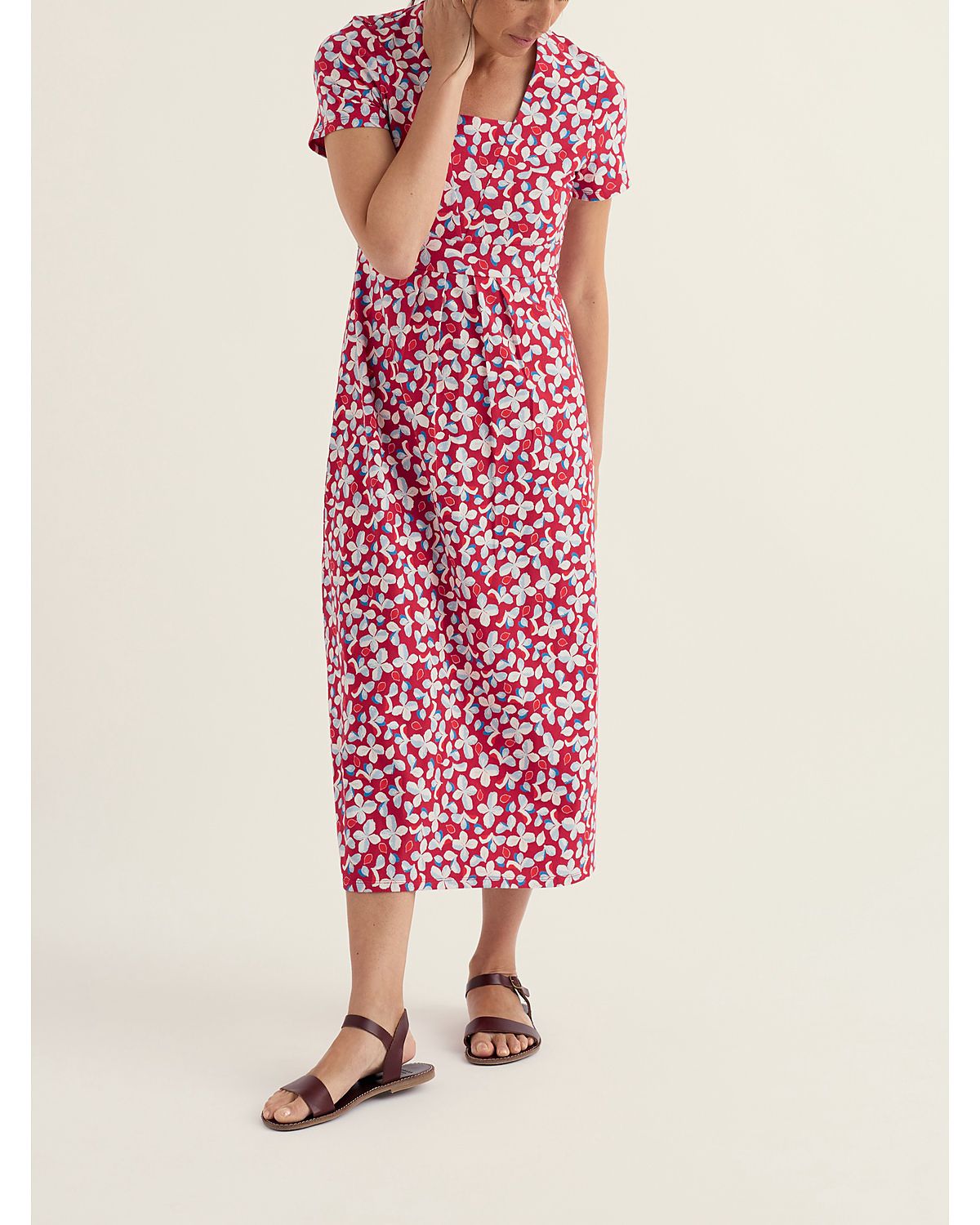 Seasalt Cornwall Women's Short Sleeve Seed Packet Dress