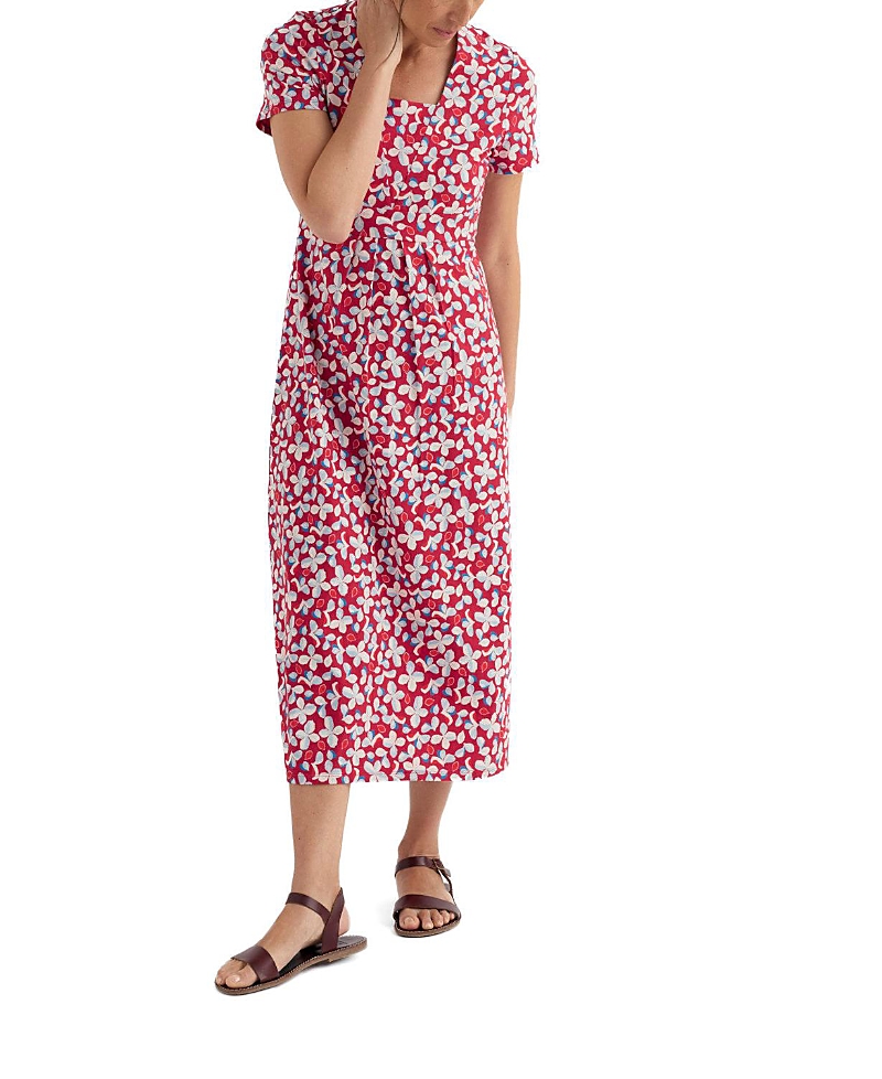 Seasalt Cornwall Women's Short Sleeve Seed Packet Dress