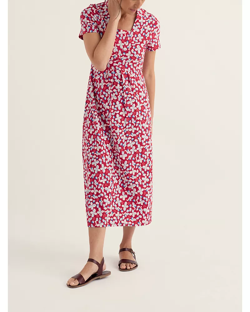 Seasalt Cornwall Women's Short Sleeve Seed Packet Dress