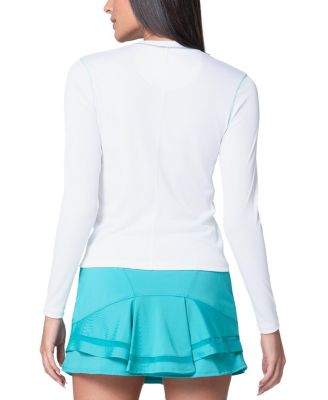  Henley Long Sleeve Top