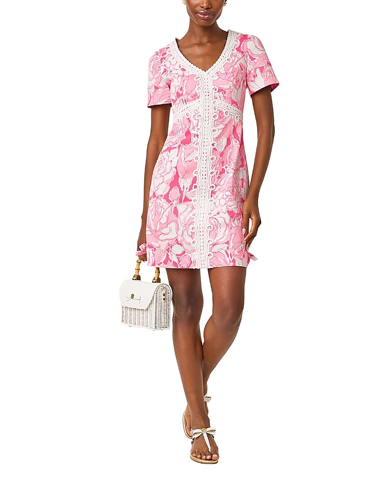 Lilly Pulitzer Evita Short Sleeve Shift Dress