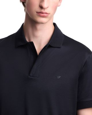 Regular Fit Zip Polo Shirt
