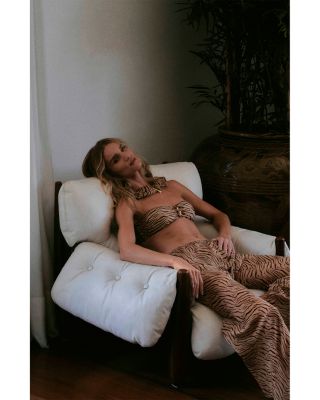 ViX + Rosie Huntington-Whiteley Megan Bandeau Bikini Top