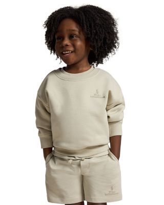 Boys' Big Fit Logo Fleece Sweatshirt - Little Kid