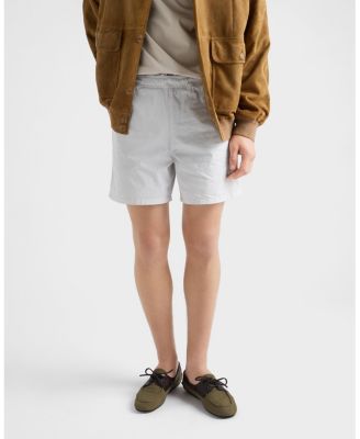 Men's Shuffle Aged Canvas and Leather Boat Shoes