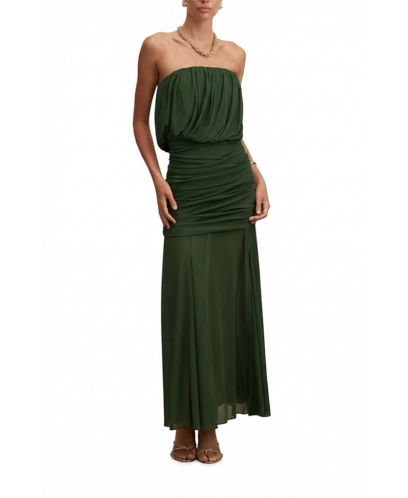 Ever New Women's Lyra Bandeau Draped Maxi Dress