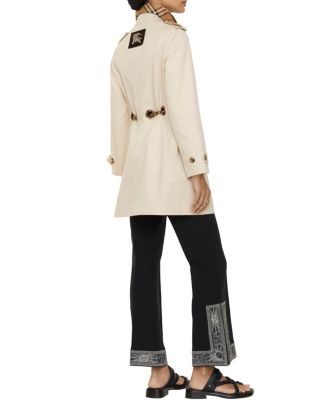 Short Gabardine Stonehaven Car Coat