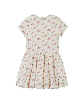  Girls' Knit Seersucker Bubble Dress - Little Kid