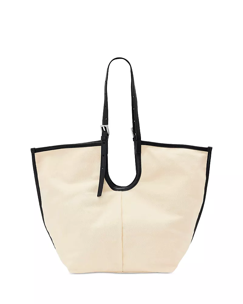 Allsaints Ara Large Canvas Tote Bag