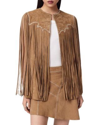 Carter Tassel Suede Vest