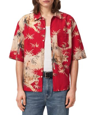 Kingdom Oversized Fit Wildlife Graphic Shirt