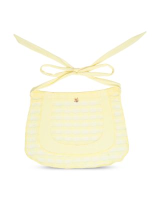 Bonbon Gingham Lace Half Apron