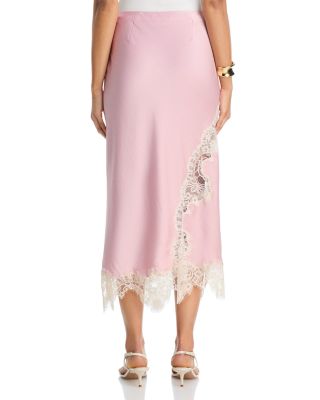 Lace Inset Top & Lace Inset Skirt