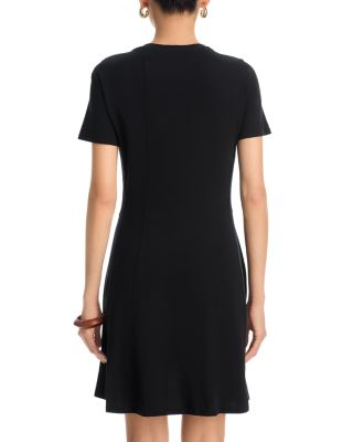 Azova Seamed Knit Dress
