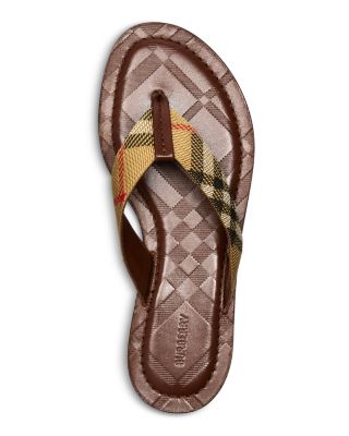 Women's Pavilion Check Thong Sandals
