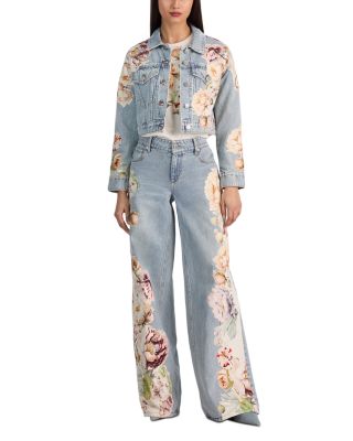 Chloe Cropped Denim Jacket