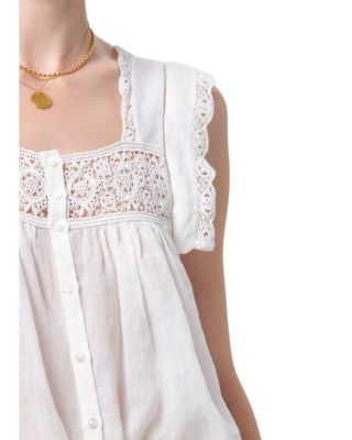 Mia Embroidered Top