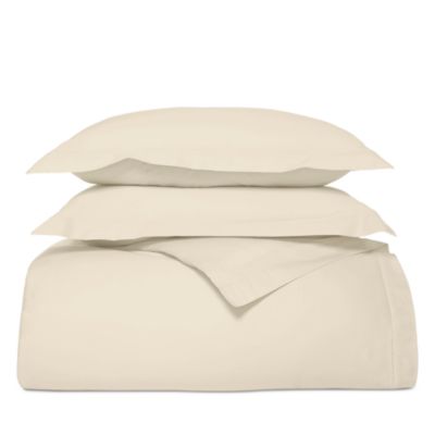 Boll & Branch Percale Hemmed Duvet Cover Set, King/Cal King