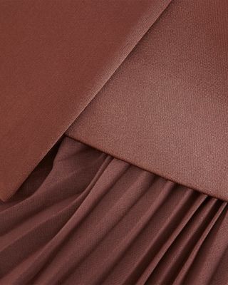 Solana Brown Ombr&eacute; Tux Midaxi Dress