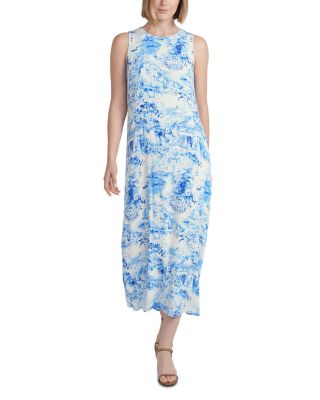 Georgette Column Dress