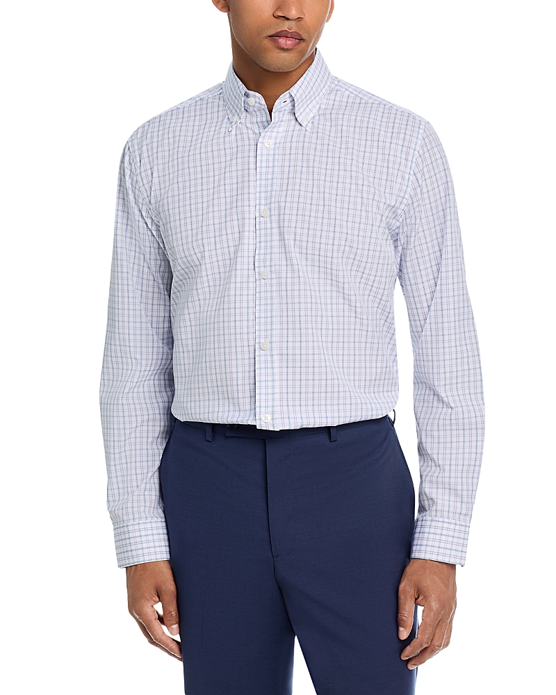 The Men's Store at Bloomingdale's Windowpane Button Down Shirt - Exclusive