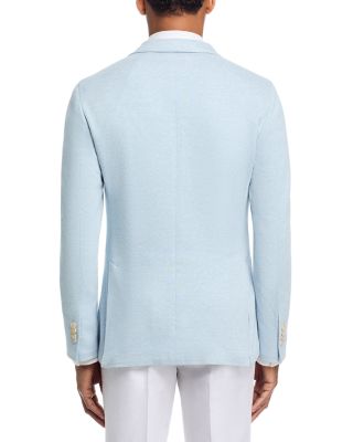 Cotton & Linen Jersey Slim Fit K-Jacket