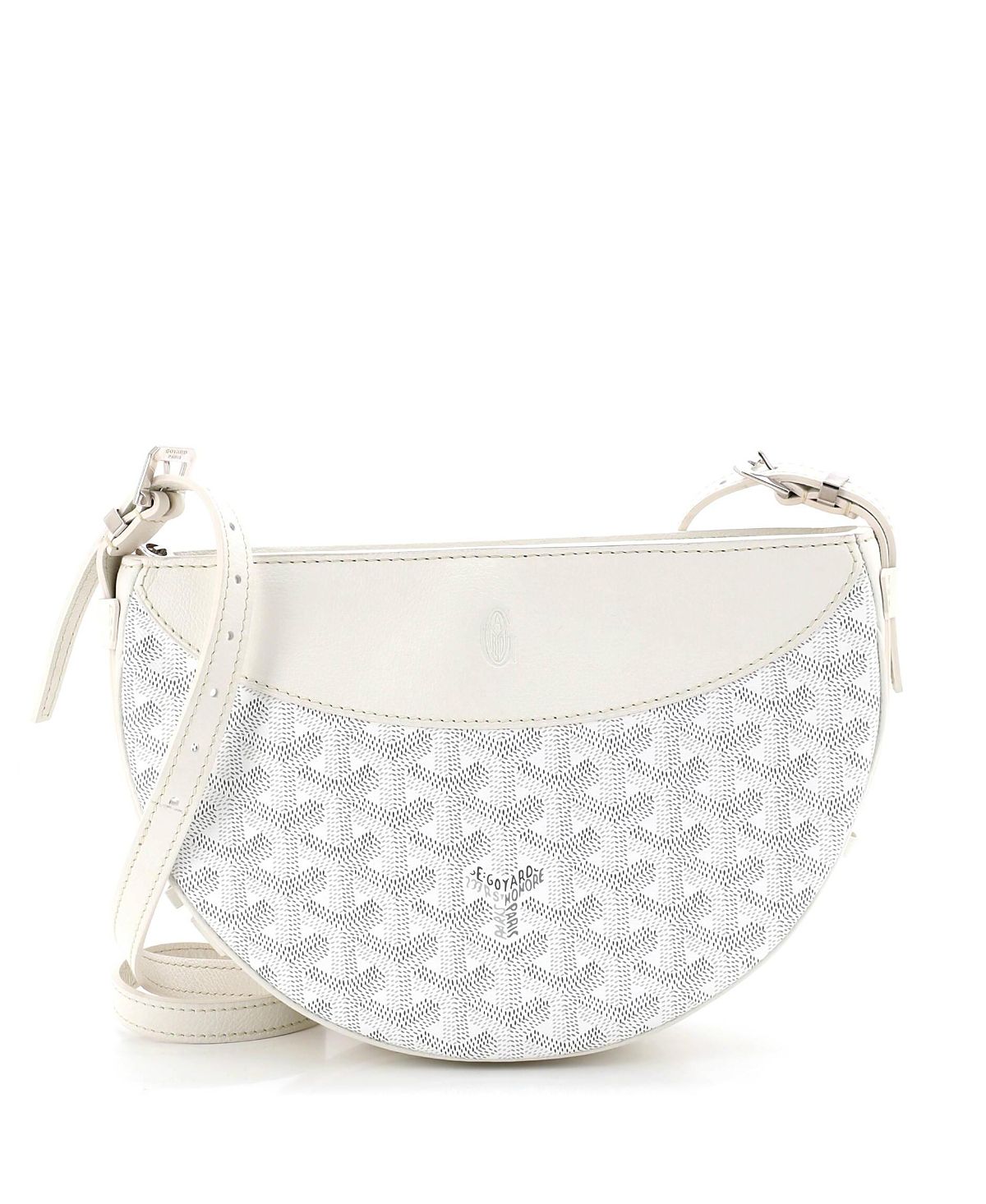 Pre-Owned Goyard Hirondelle Shoulder Bag Coated Canvas and Leather
