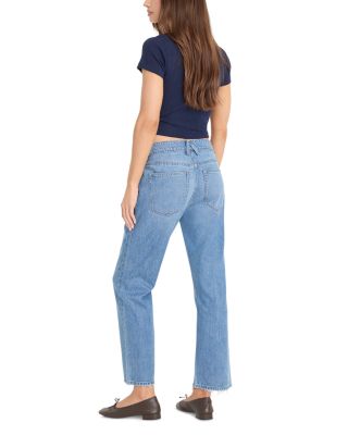 Weightless Boyfriend High Rise Ankle Jeans in Indigo961